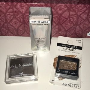 NWT Bundle of Almay & Wet n Wild Eye Shadow